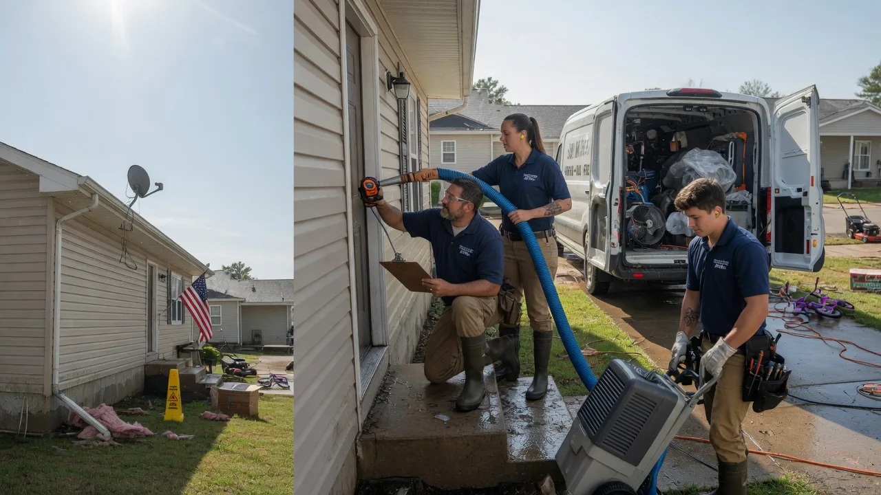 Ceiling Water Damage Restoration in Lansing, IL near me